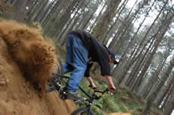 Nick finally lands one at the BMX trails